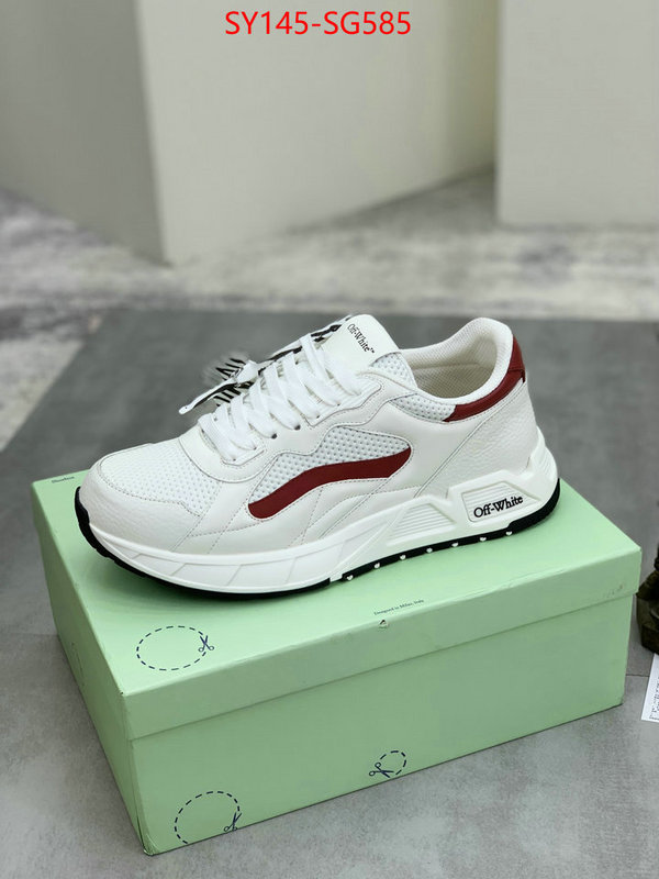 Men Shoes-Offwhite best quality fake ID: SG585 $: 145USD