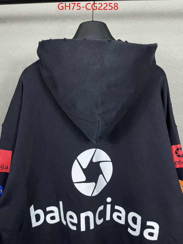 Clothing-Balenciaga aaaaa+ replica ID: CG2258 $: 75USD