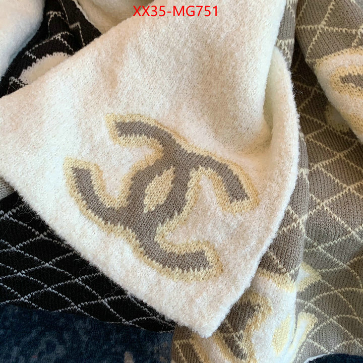 Scarf-Chanel shop designer ID: MG751 $: 35USD