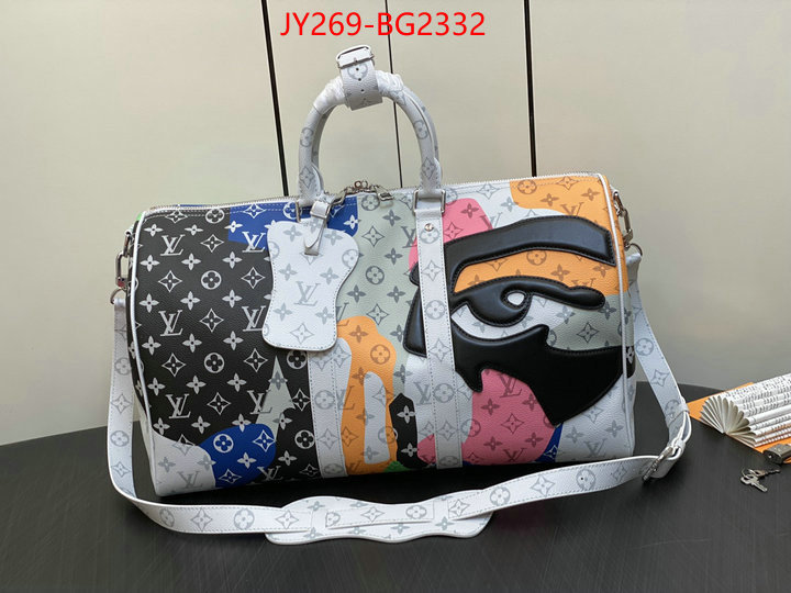 LV Bags(TOP)-Keepall BandouliRe 45-50- where can i buy ID: BG2332 $: 269USD