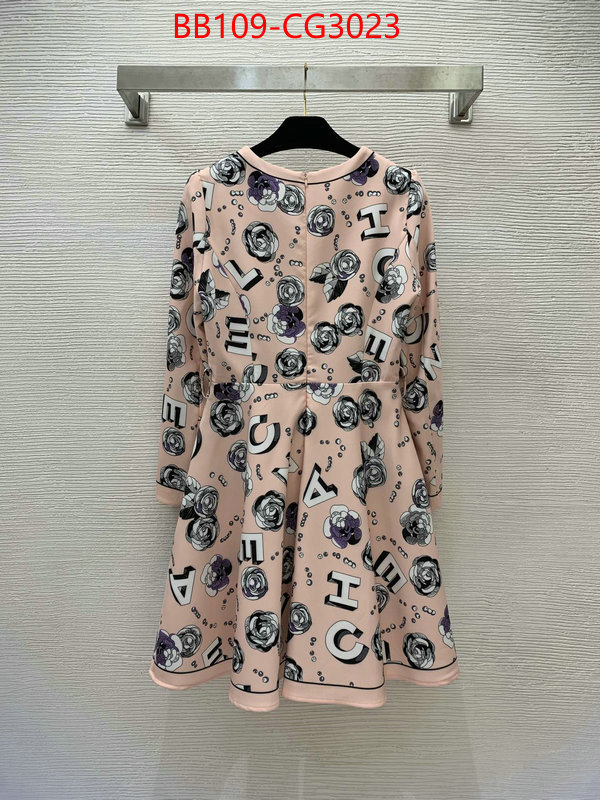 Clothing-Chanel wholesale designer shop ID: CG3023 $: 109USD