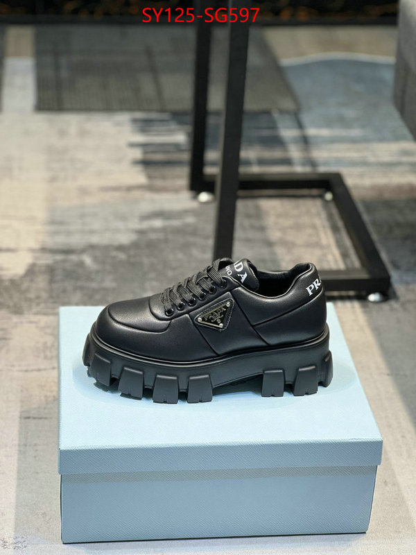 Men shoes-Prada best wholesale replica ID: SG597 $: 125USD