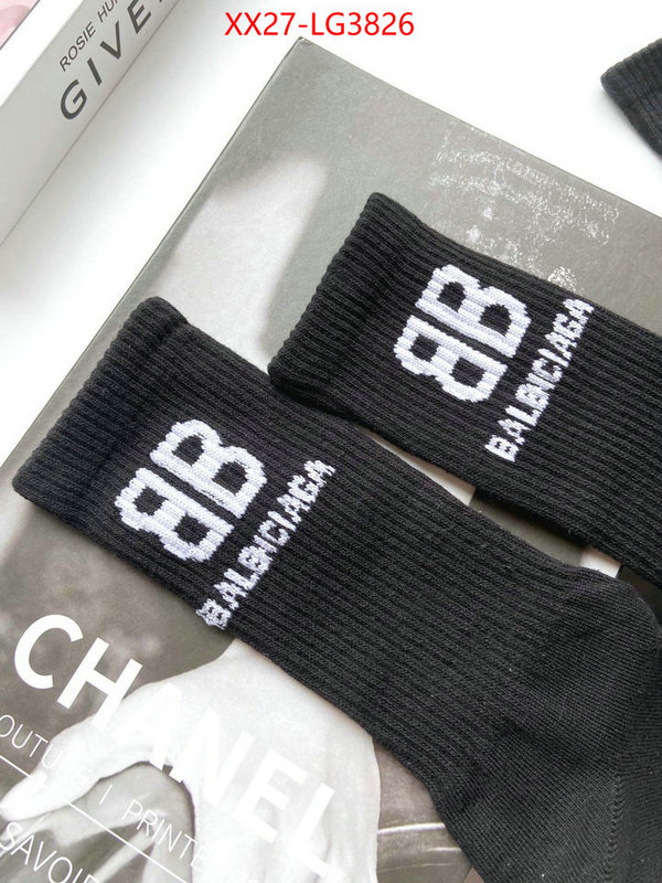 Sock-Balenciaga aaaaa ID: LG3826 $: 27USD