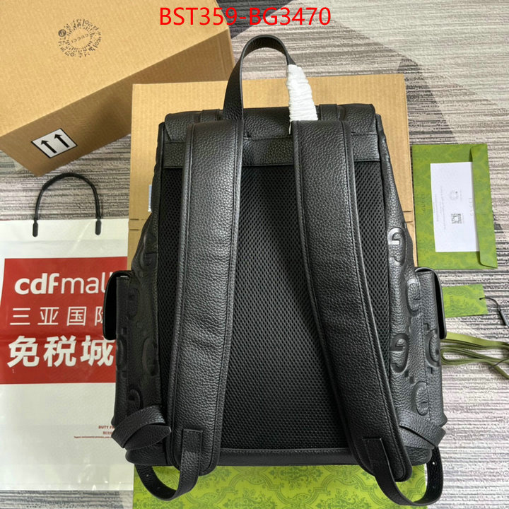 Gucci Bags(TOP)-Backpack- top quality designer replica ID: BG3470 $: 359USD