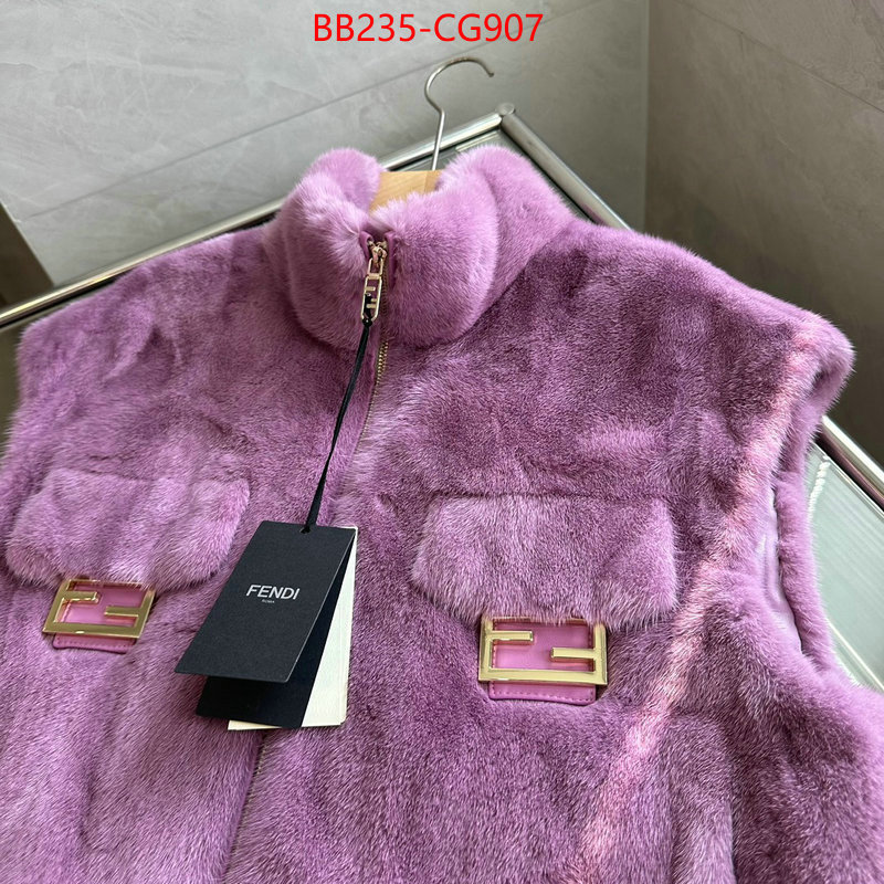 Clothing-Fendi fashion replica ID: CG907 $: 235USD