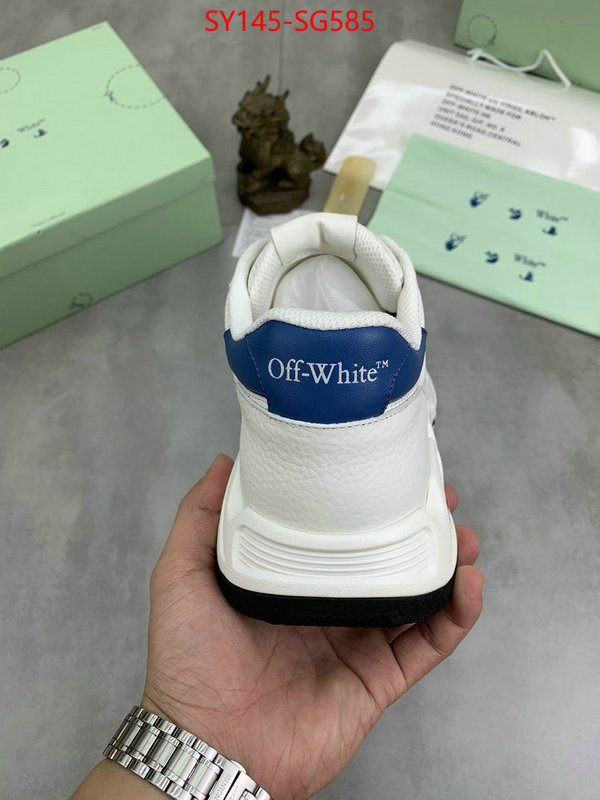 Men Shoes-Offwhite best quality fake ID: SG585 $: 145USD