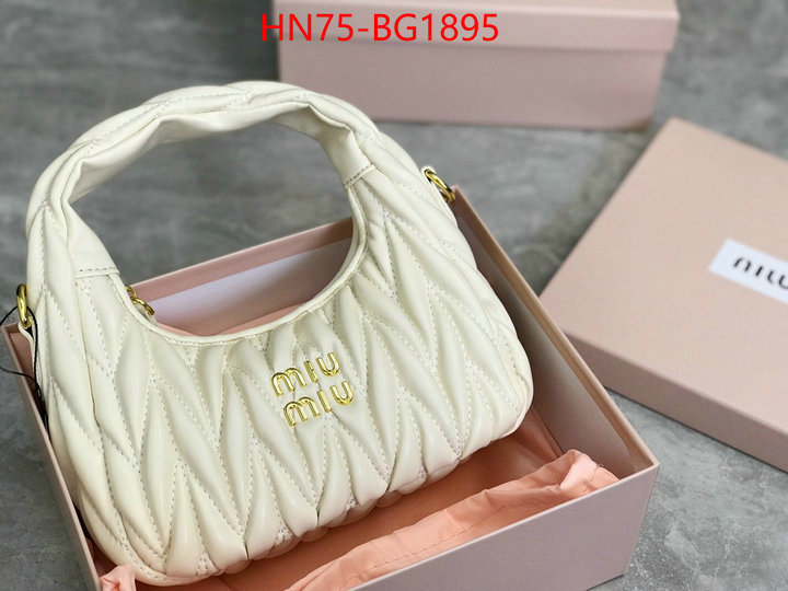 Miu Miu Bags(4A)-Handbag- sell online luxury designer ID: BG1895 $: 75USD