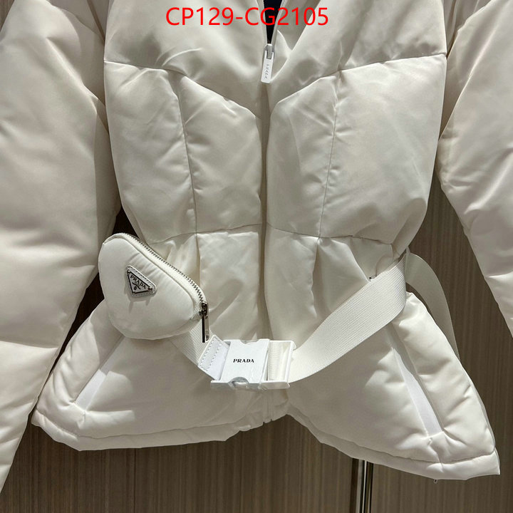 Down jacket Women-Prada 1:1 replica wholesale ID: CG2105 $: 129USD