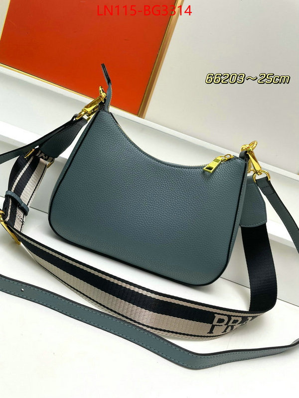 Prada Bags (4A)-Diagonal- new ID: BG3314 $: 115USD