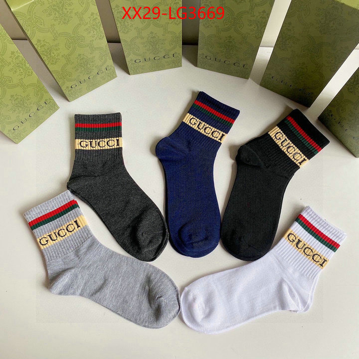 Sock-Gucci replica us ID: LG3669 $: 29USD