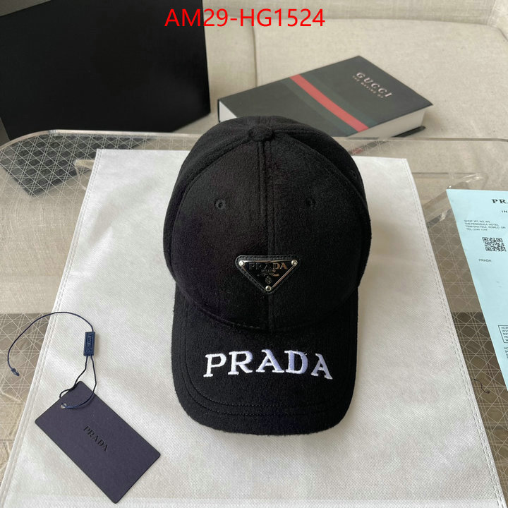 Cap (Hat)-Prada high quality designer replica ID: HG1524 $: 29USD