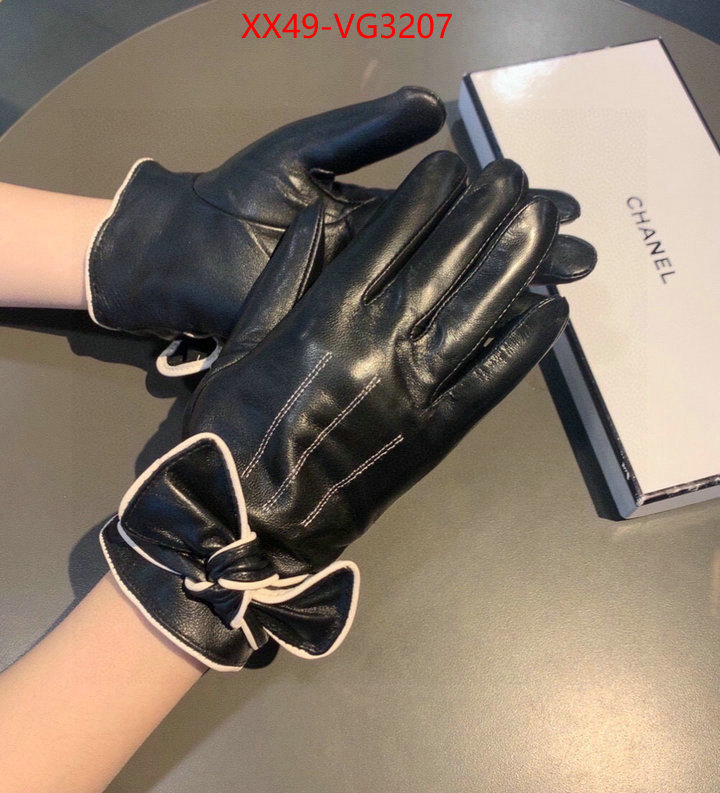 Gloves-Chanel luxury 7 star replica ID: VG3207 $: 49USD