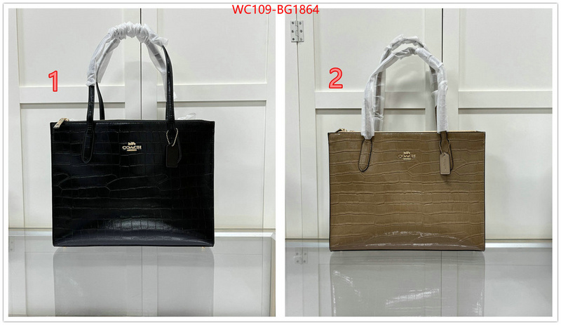 Coach Bags(4A)-Handbag- buy the best replica ID: BG1864 $: 109USD