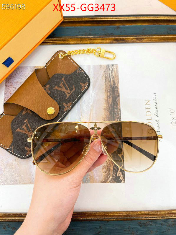 Glasses-LV replica how can you ID: GG3473 $: 55USD