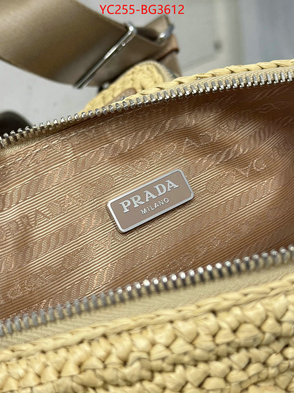 Prada Bags (TOP)-Triangle 1:1 replica wholesale ID: BG3612 $: 255USD