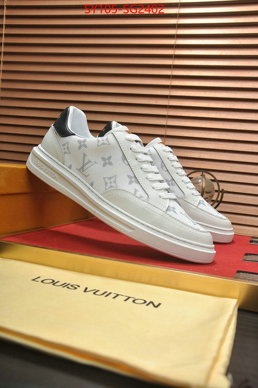 Men Shoes-LV luxury shop ID: SG2402 $: 105USD