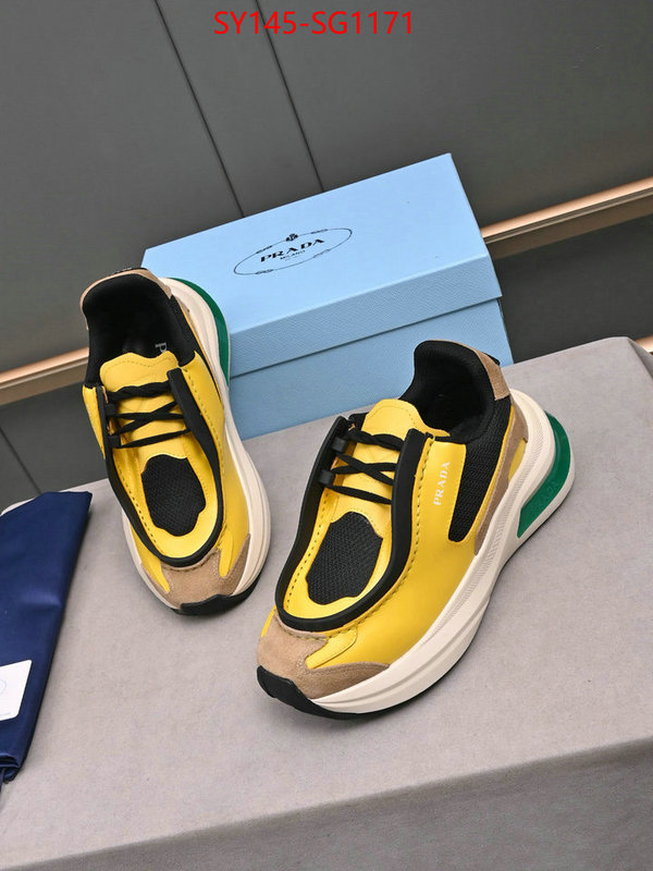 Men shoes-Prada 1:1 clone ID: SG1171 $: 145USD