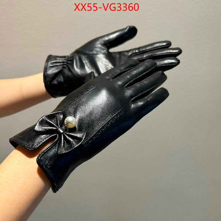 Gloves-Chanel replica designer ID: VG3360 $: 55USD