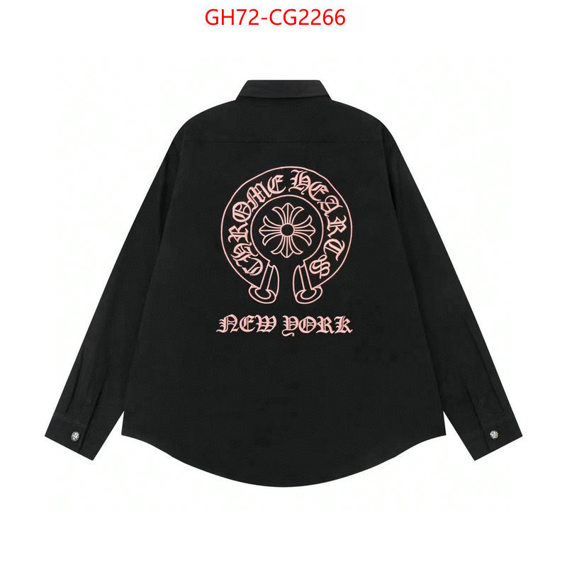 Clothing-Chrome Hearts where could you find a great quality designer ID: CG2266 $: 72USD