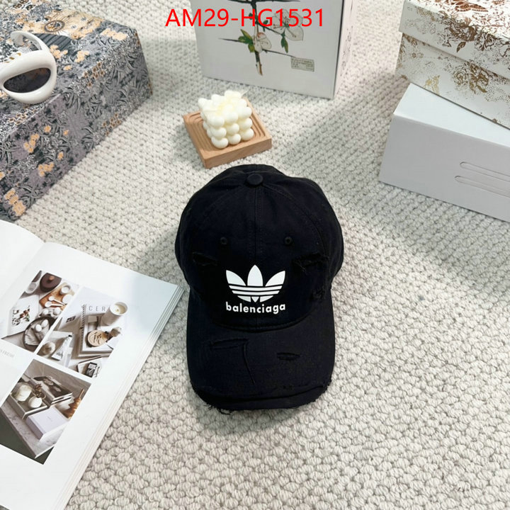 Cap(Hat)-Balenciaga cheap replica designer ID: HG1531 $: 29USD