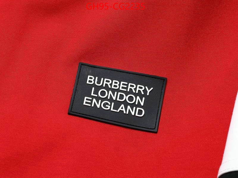 Clothing-Burberry aaaaa class replica ID: CG2235 $: 95USD