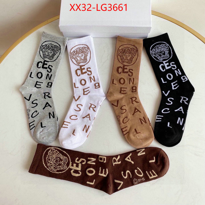 Sock-Versace where could you find a great quality designer ID: LG3661 $: 32USD