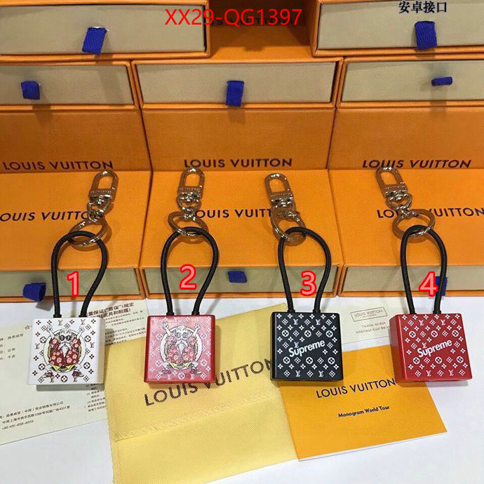 Key pendant-LV luxury cheap ID: QG1397 $: 29USD