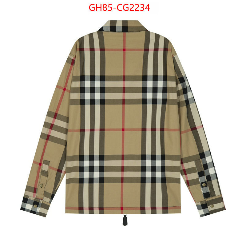 Clothing-Burberry wholesale imitation designer replicas ID: CG2234 $: 85USD