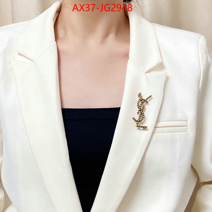 Jewelry-YSL best quality fake ID: JG2948 $: 37USD