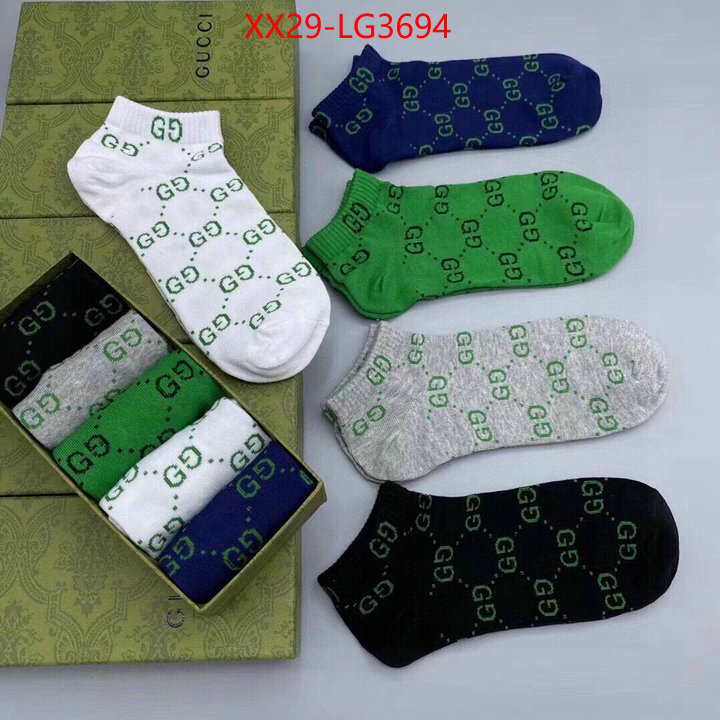Sock-Gucci high quality happy copy ID: LG3694 $: 29USD