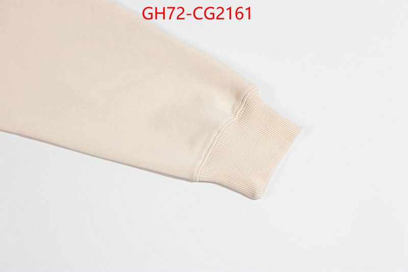 Clothing-Gucci designer replica ID: CG2161 $: 72USD