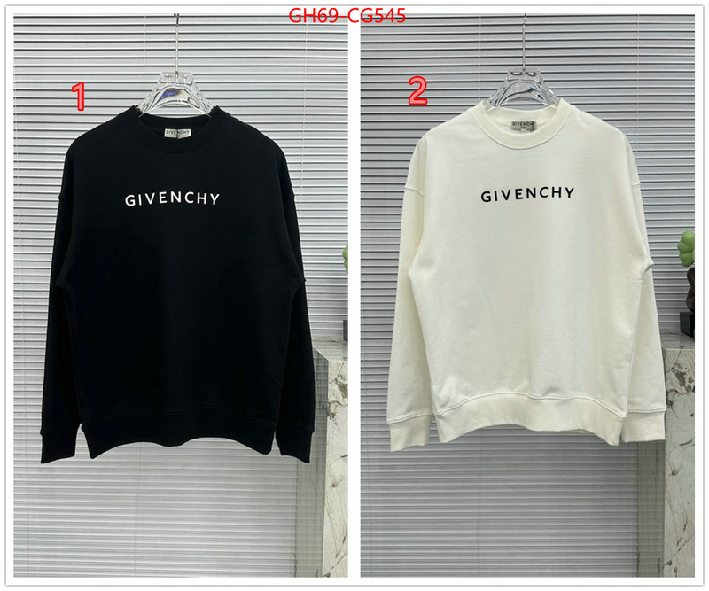 Clothing-Givenchy wholesale designer shop ID: CG545 $: 69USD