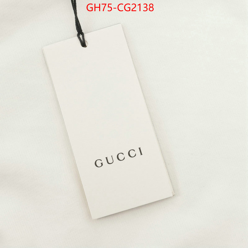 Clothing-Gucci where should i buy replica ID: CG2138 $: 75USD