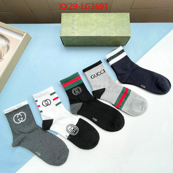 Sock-Gucci where to find best ID: LG3691 $: 29USD