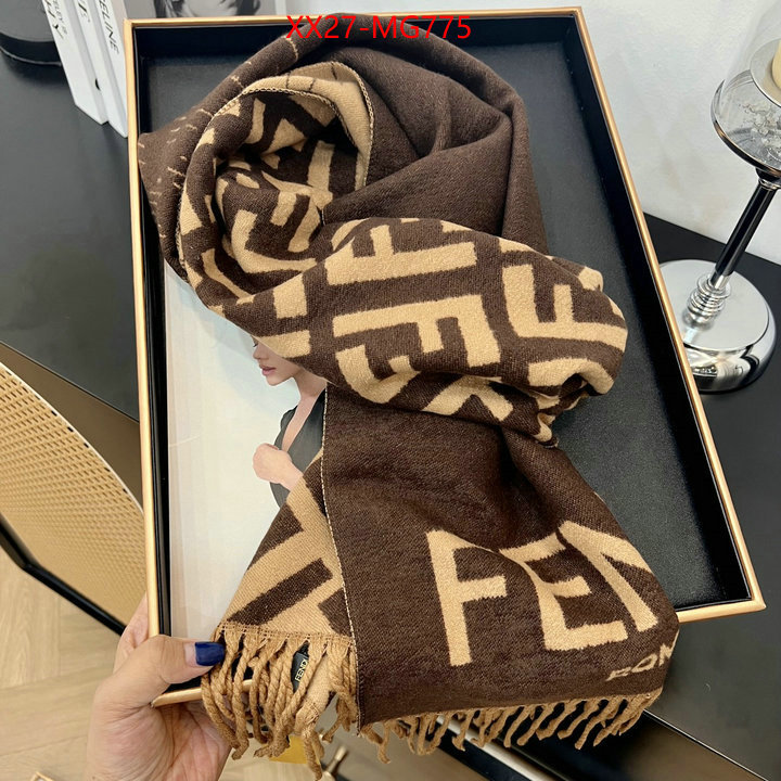 Scarf-Fendi what's the best place to buy replica ID: MG775 $: 27USD