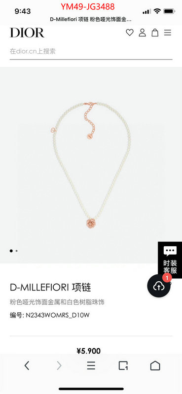 Jewelry-Dior what are the best replica ID: JG3488 $: 49USD