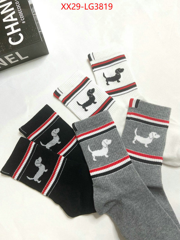 Sock-Thom Browne aaaaa class replica ID: LG3819 $: 29USD