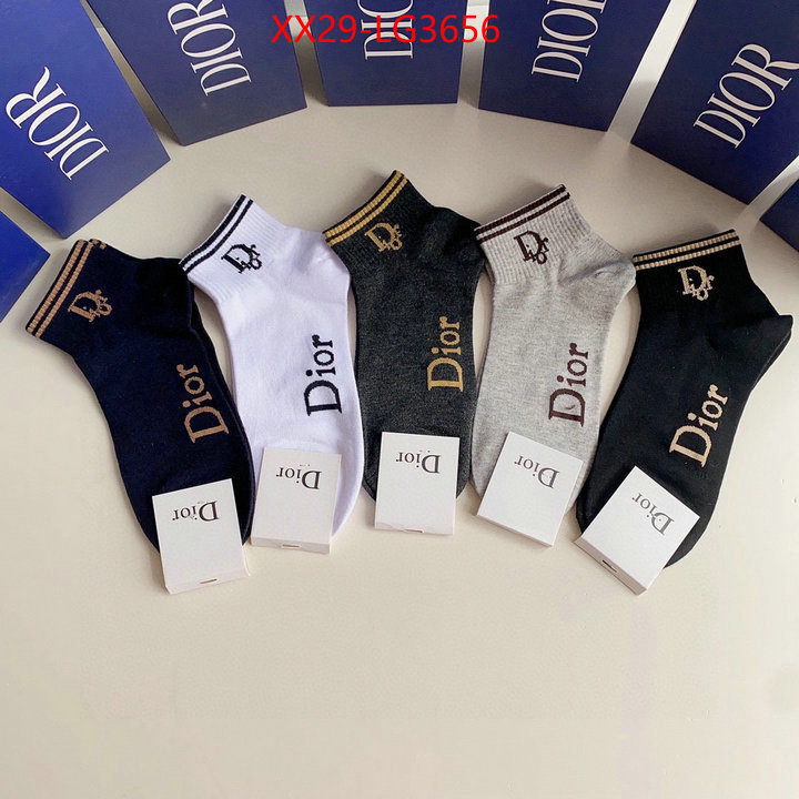 Sock-Dior highest product quality ID: LG3656 $: 29USD