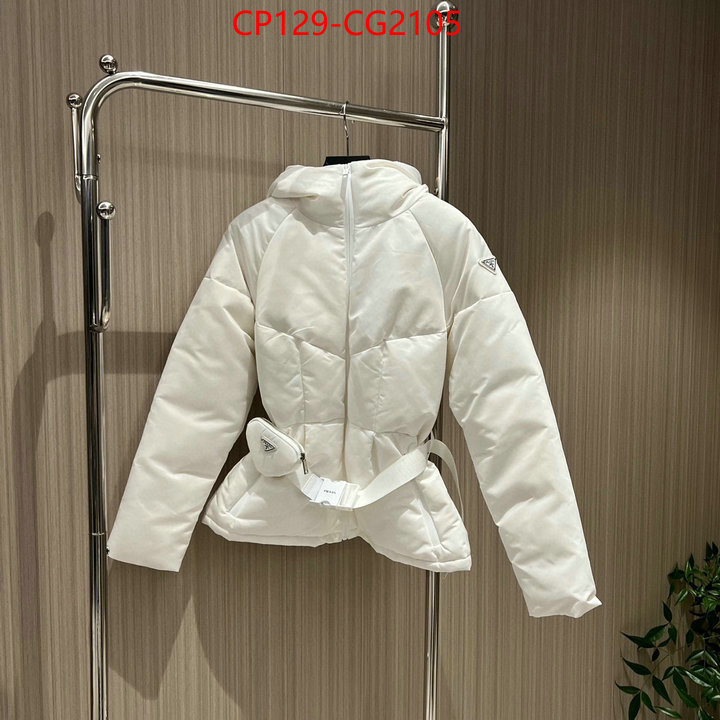Down jacket Women-Prada 1:1 replica wholesale ID: CG2105 $: 129USD