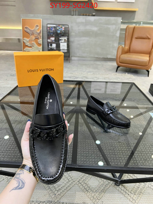 Men Shoes-LV what is a 1:1 replica ID: SG2420 $: 199USD