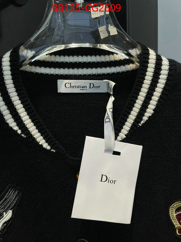 Clothing-Dior fashion replica ID: CG2609 $: 135USD