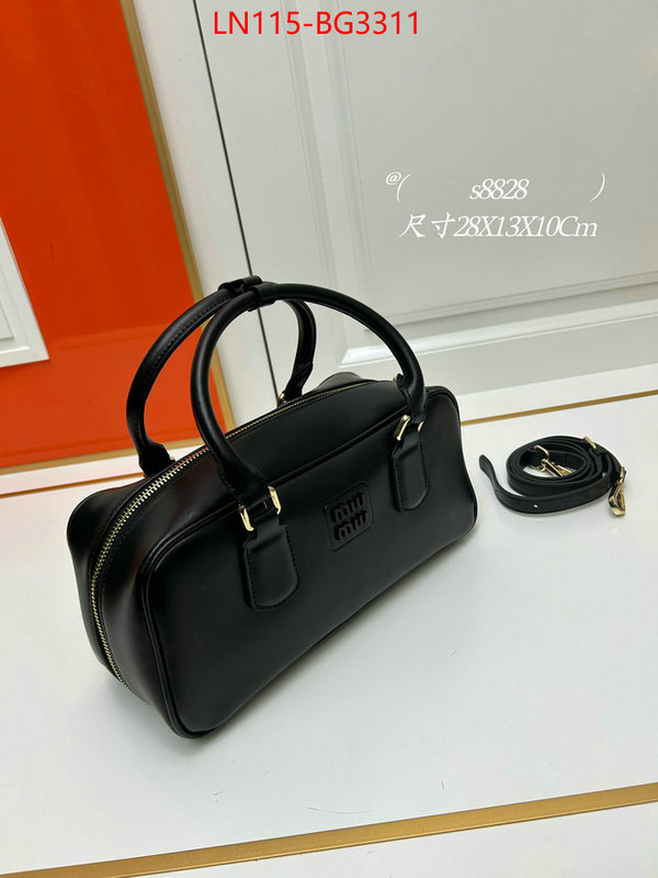 Miu Miu Bags(4A)-Handbag- high quality customize ID: BG3311 $: 115USD