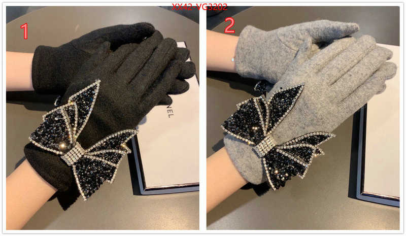 Gloves-Chanel wholesale designer shop ID: VG3202 $: 42USD