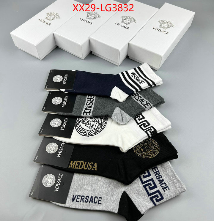 Sock-Versace the top ultimate knockoff ID: LG3832 $: 29USD