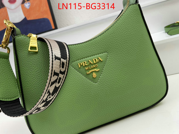 Prada Bags (4A)-Diagonal- new ID: BG3314 $: 115USD