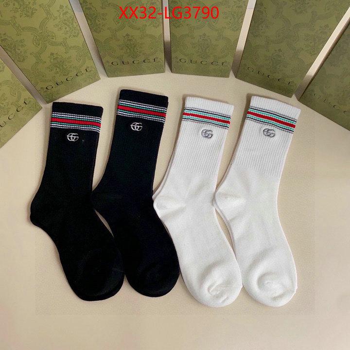 Sock-Gucci aaaaa+ replica ID: LG3790 $: 32USD