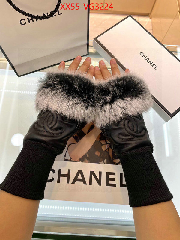 Gloves-Chanel online ID: VG3224 $: 55USD