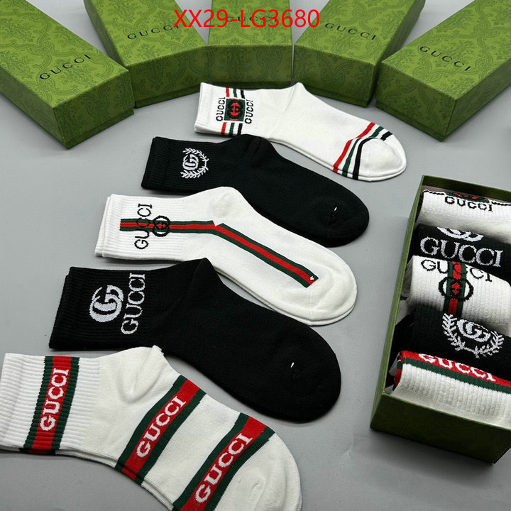 Sock-Gucci from china ID: LG3680 $: 29USD