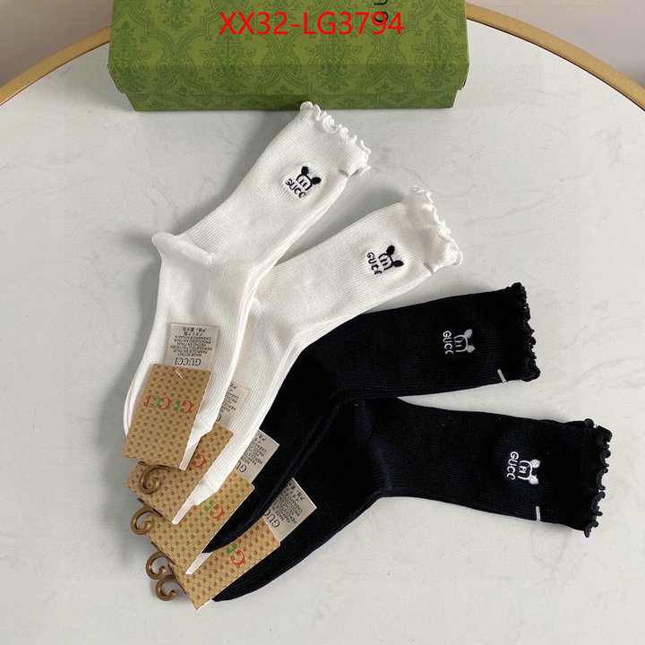 Sock-Gucci best website for replica ID: LG3794 $: 32USD