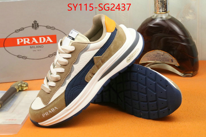 Men shoes-Prada best quality fake ID: SG2437 $: 115USD